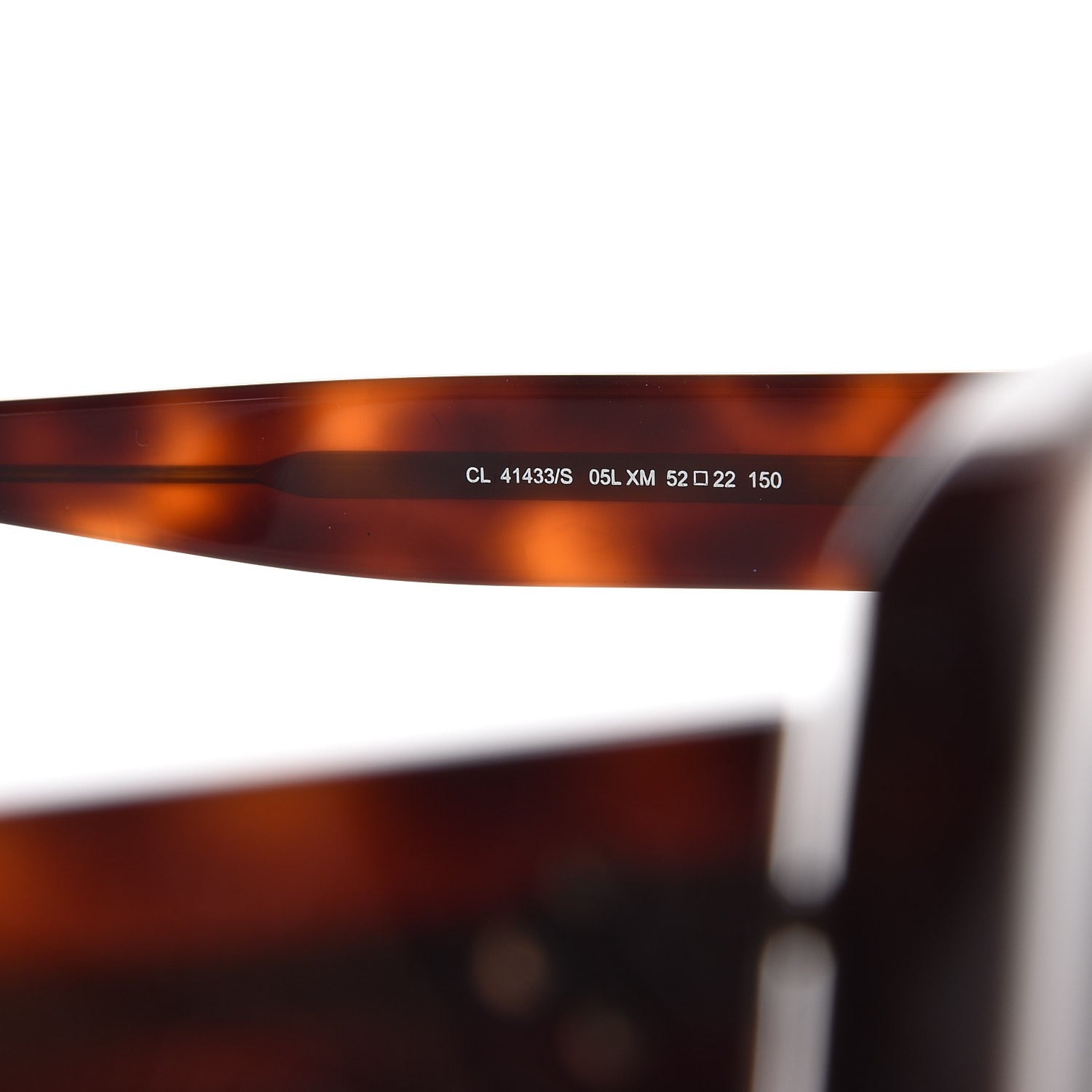 Celine Square Sunglasses CL 41433/S Havana 5 of 6