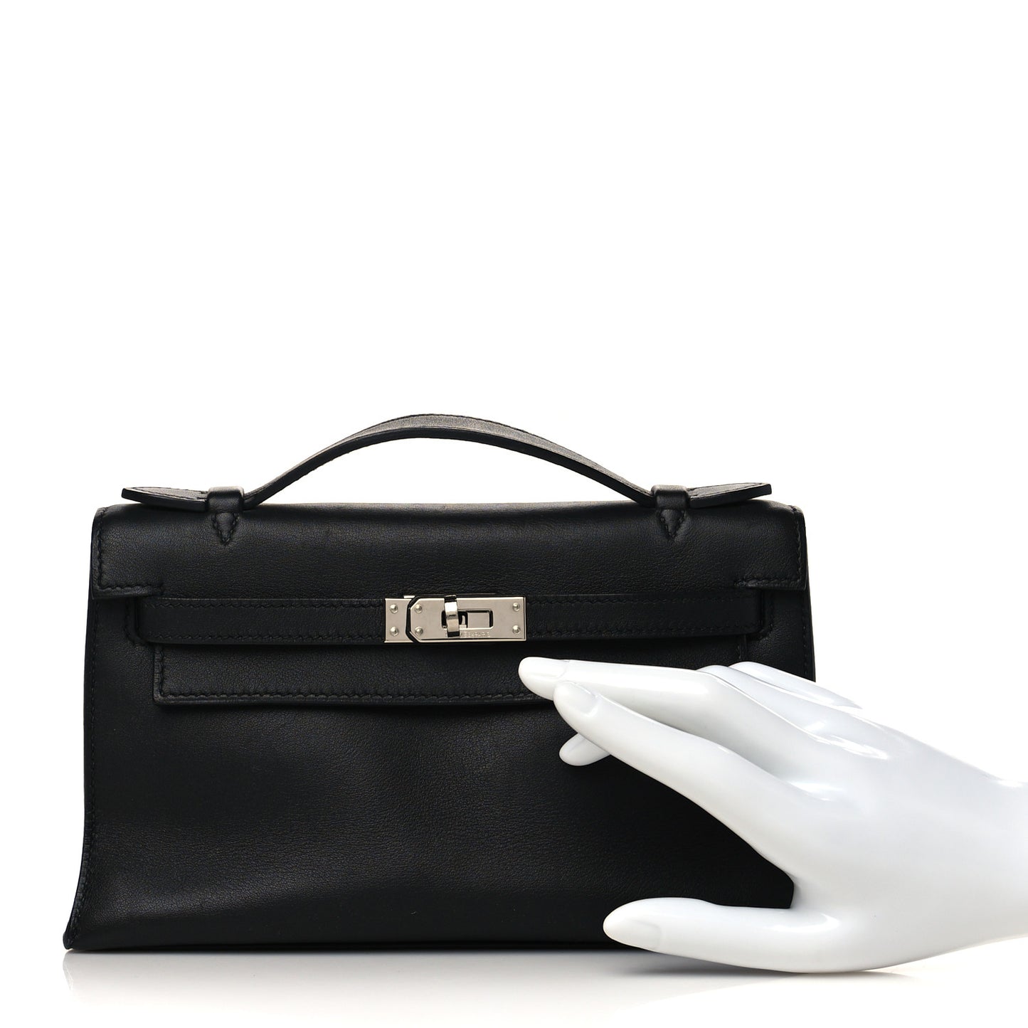 Swift Kelly Pochette Clutch Black