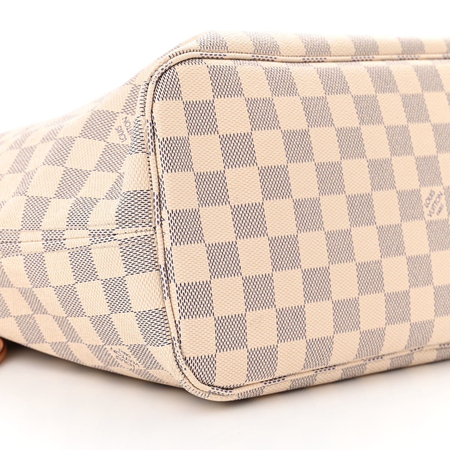 Louis Vuitton Damier Azur Neo Neverfull MM Rose Ballerine 10 of 16