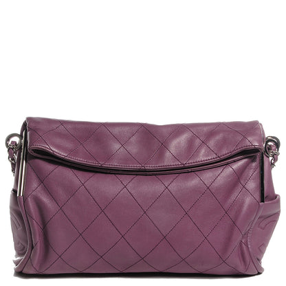 Chanel Lambskin Stitched Medium Ultimate Soft Shoulder Bag Light Purple 1 of 7