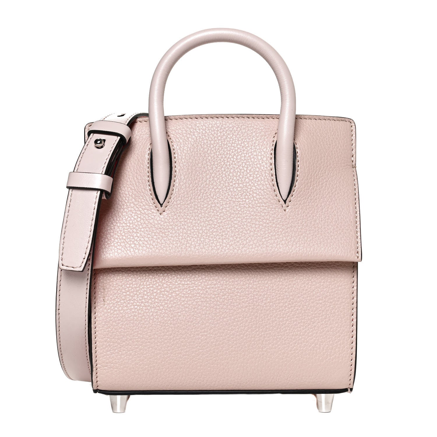 Christian Louboutin Calfskin Paloma Mini Empire Tote Rose de Chine 1 of 9