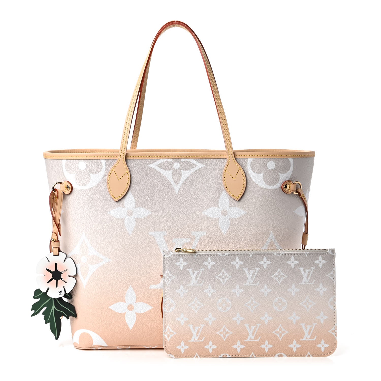 Louis Vuitton Monogram Giant By The Pool Neverfull MM Brume 1 of 9