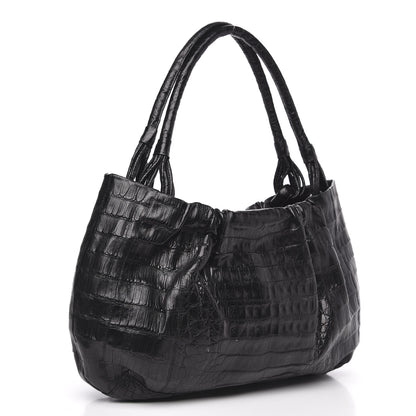 Nancy Gonzalez Crocodile Tote Black 3 of 11