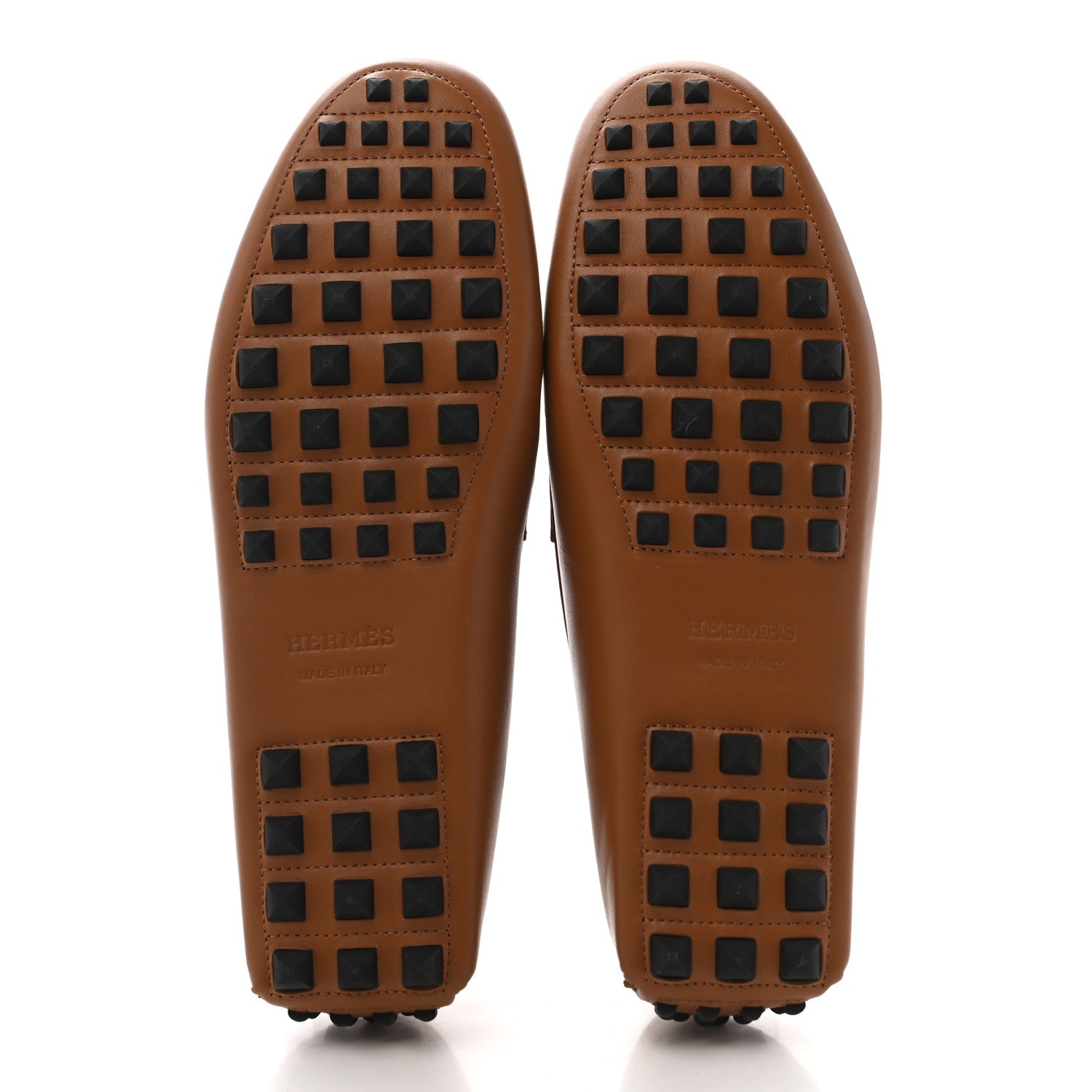 Hermes Calfskin Mens Enzo Loafer 43 Naturel 5 of 8