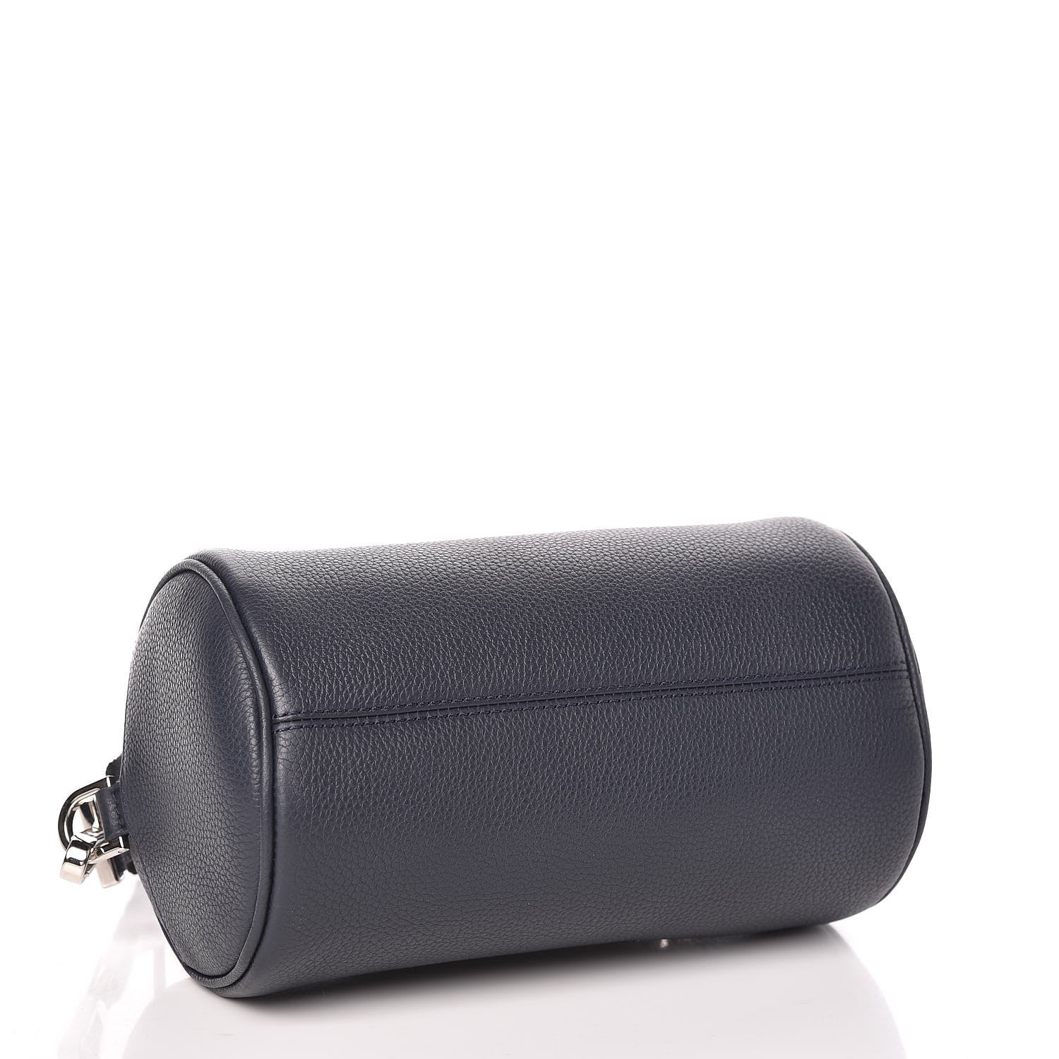 Christian Dior HOMME Grained Calfskin Mens Roller Pouch Navy Blue 4 of 8