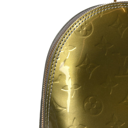Louis Vuitton Vernis Alma PM Vert Bronze 11 of 11