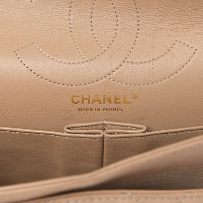 Chanel Iridescent Caviar Quilted 2.55 Reissue 226 Flap Beige 5 of 9