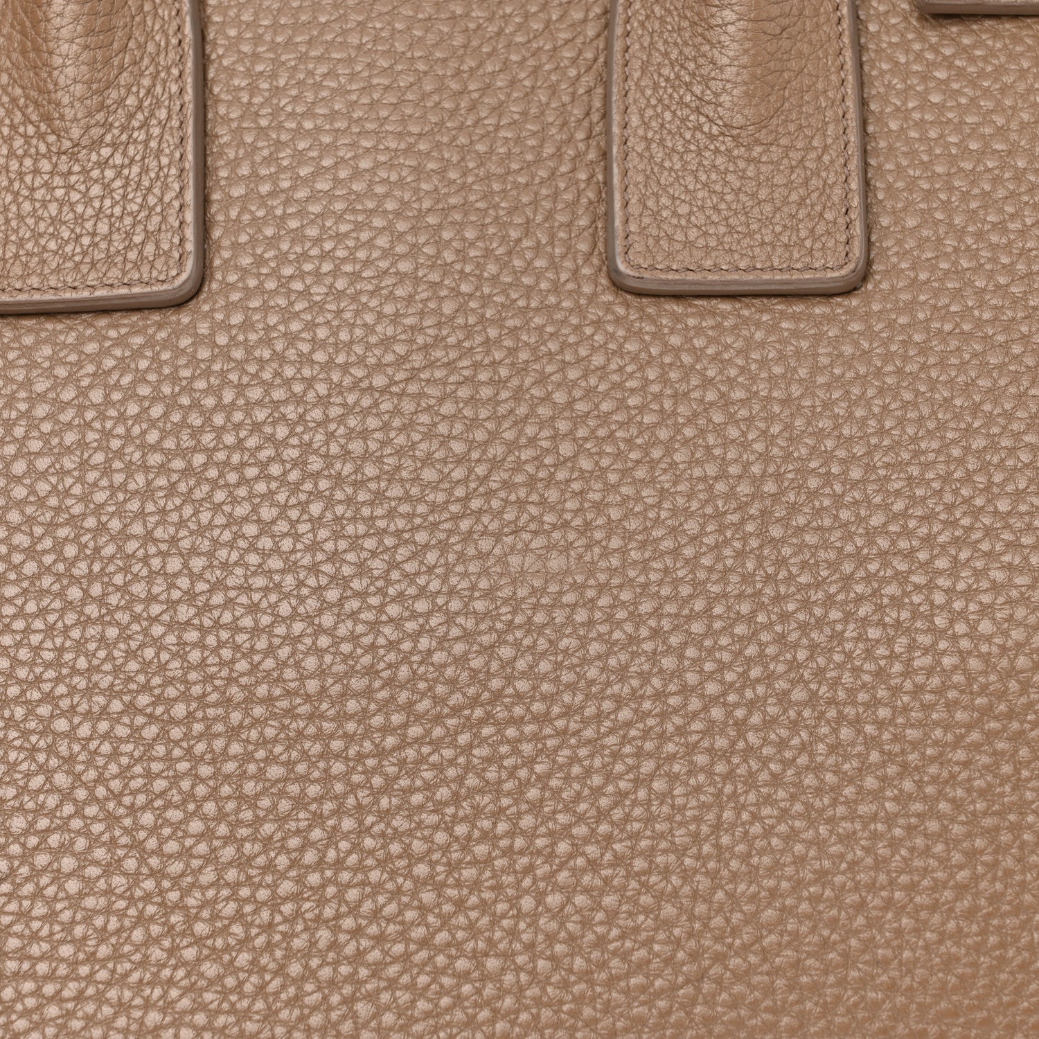 Saint Laurent Grained Calfskin Baby Sac De Jour Taupe 14 of 14
