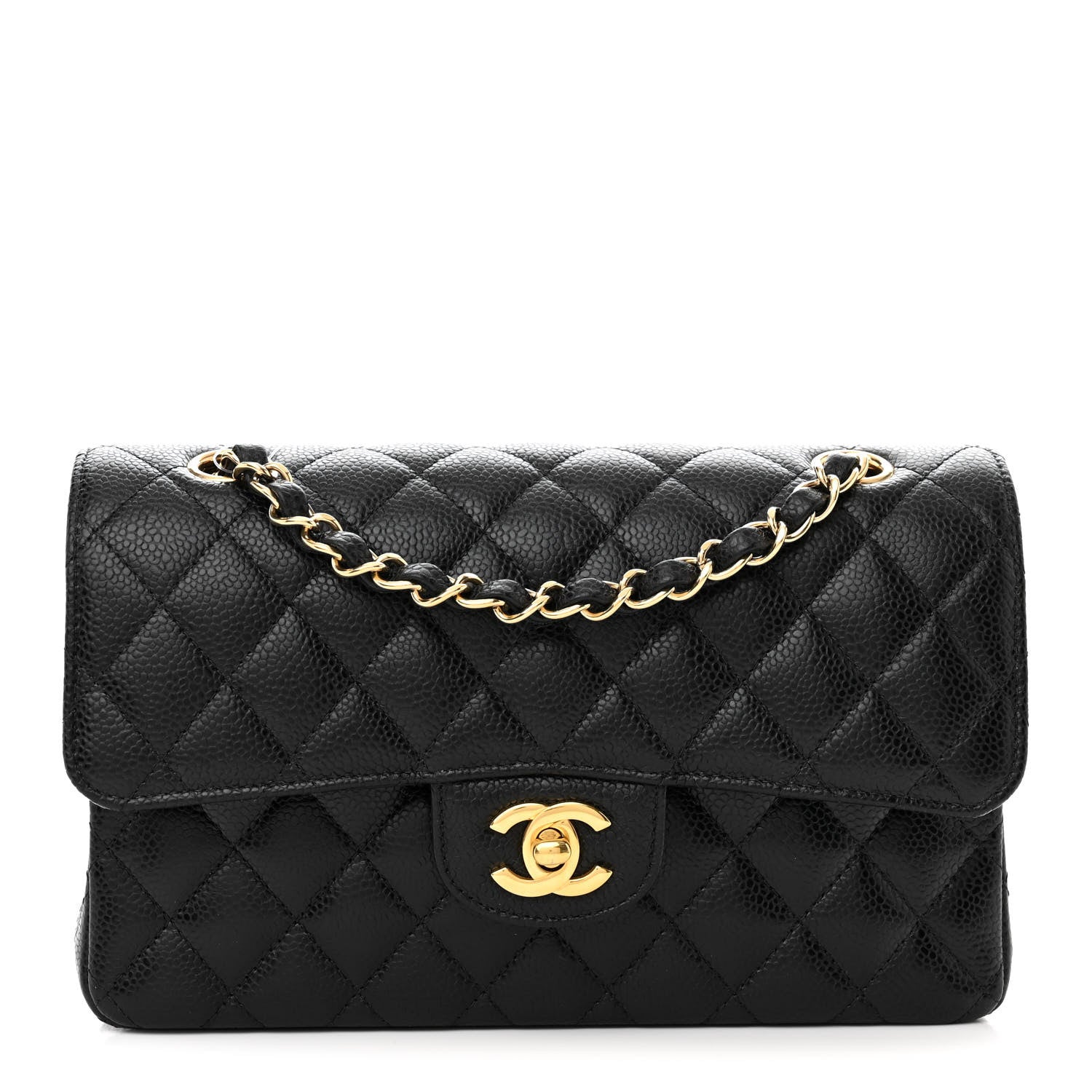 Chanel Caviar Quilted Small Double Flap Black 1 of 11