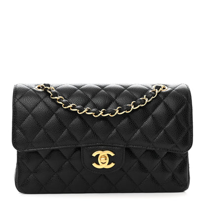Chanel Caviar Quilted Small Double Flap Black 1 of 11