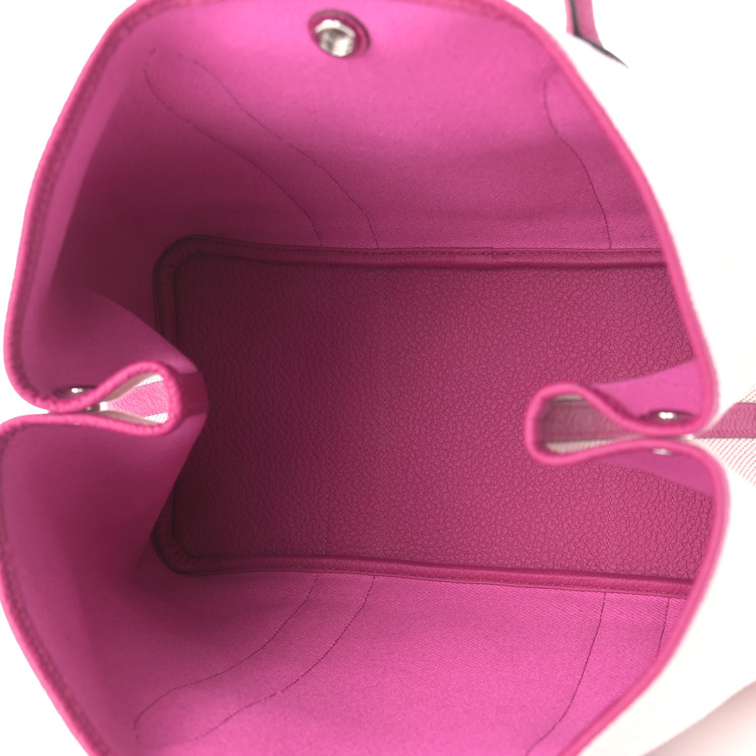 Hermes Toile Negonda Garden Party Tote 36 MM Ecru Rose Pourpre 5 of 9