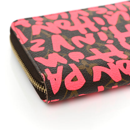 Louis Vuitton Monogram Graffiti Zippy Wallet Fuchsia 21 of 22