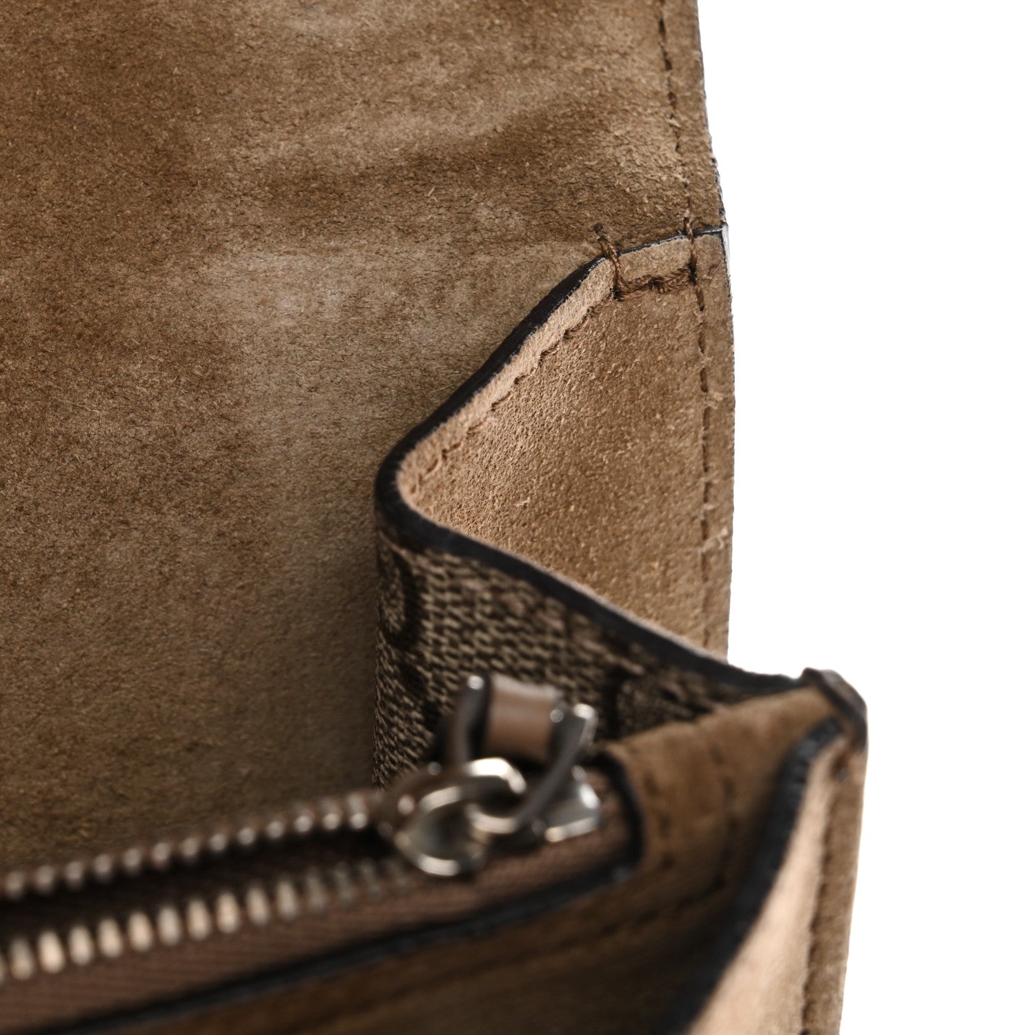 Gucci GG Supreme Monogram Medium Dionysus Shoulder Bag Taupe 11 of 14
