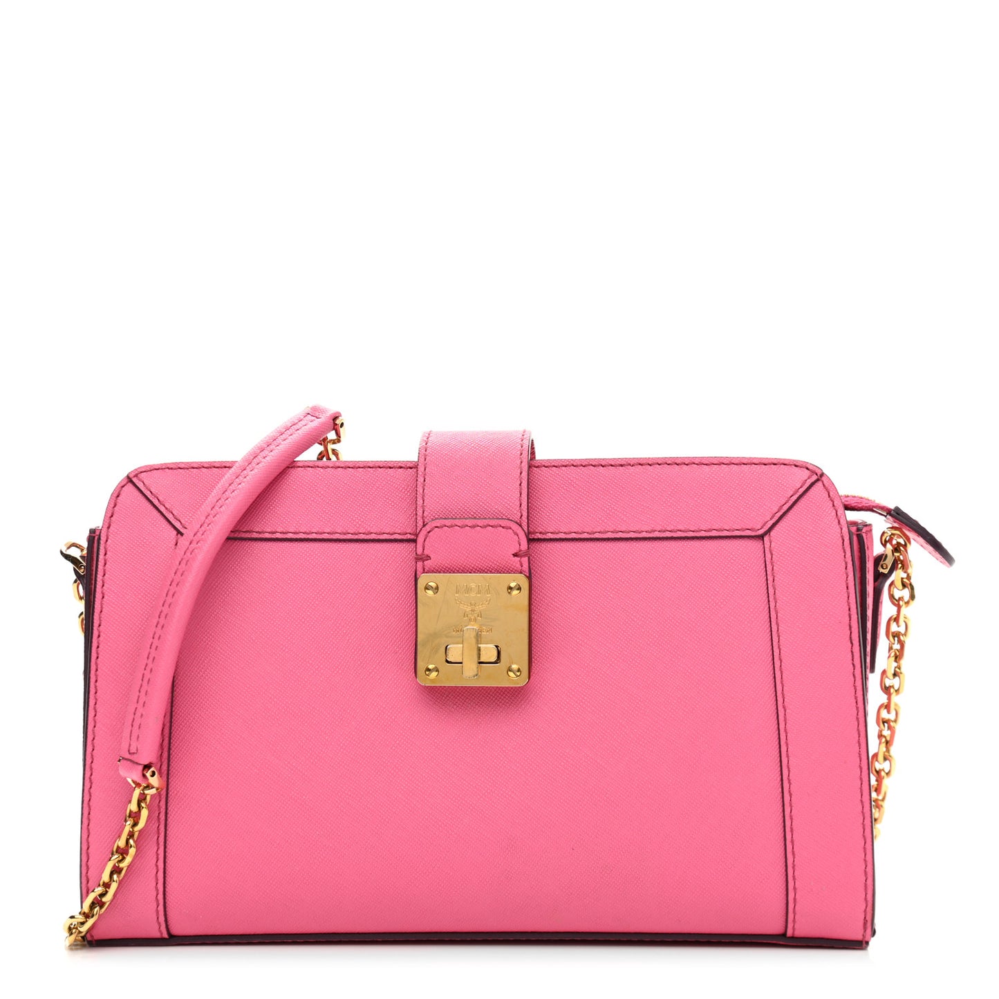 Saffiano Crossbody Pink