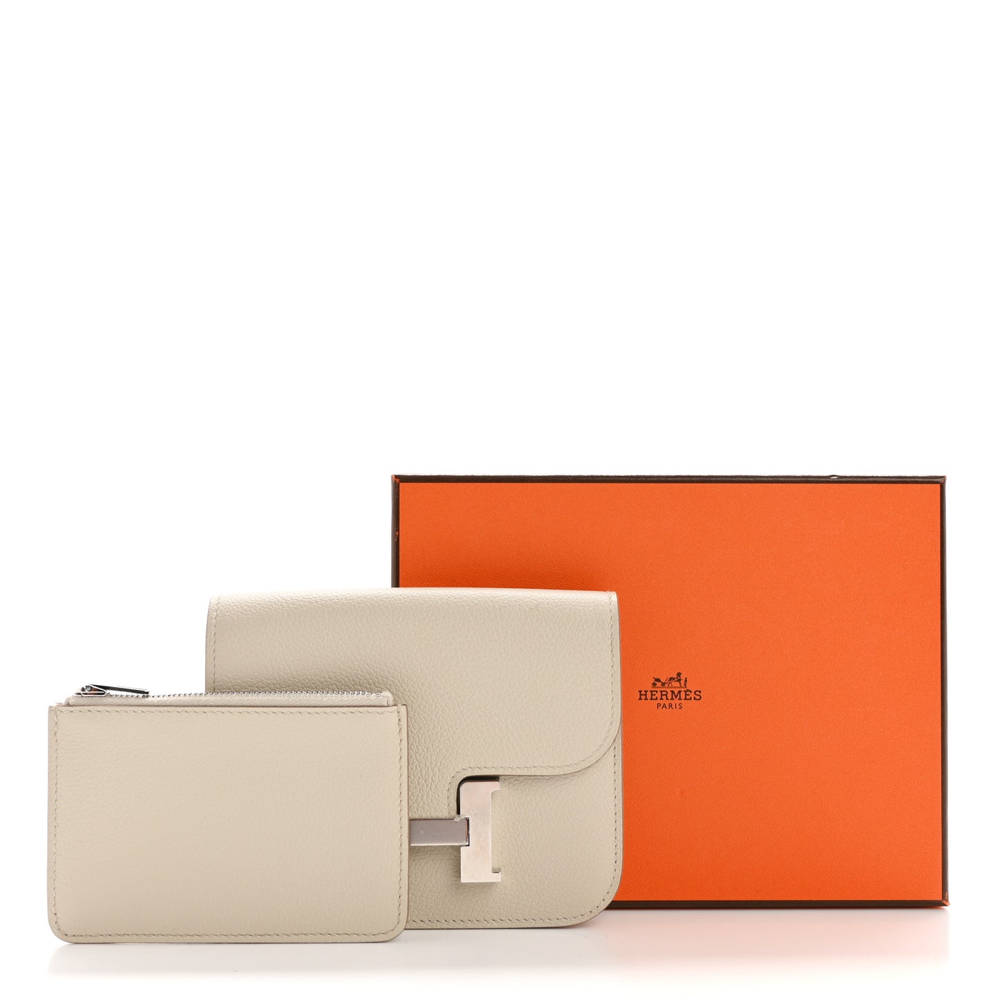 Evercolor Constance Slim Wallet Beton