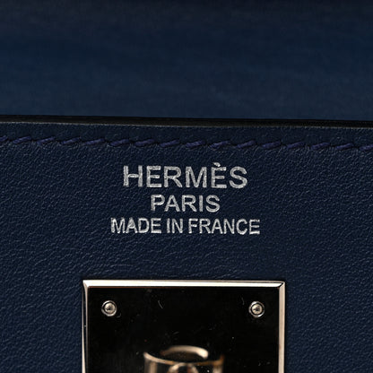 Hermes Swift Kelly 35 Bleu De Prusse 6 of 13