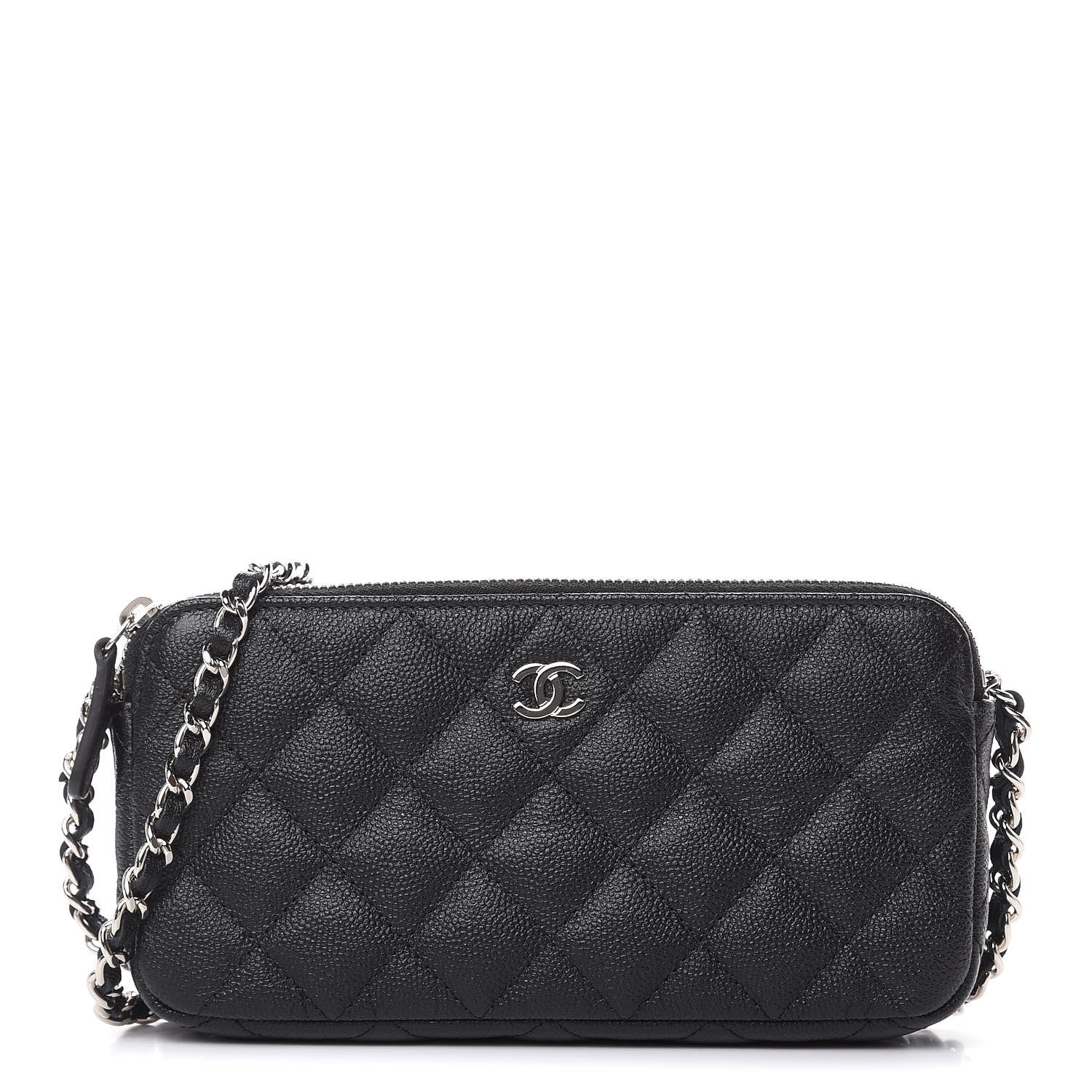 Chanel Caviar Quilted Small Clutch With Chain Black 1 of 10