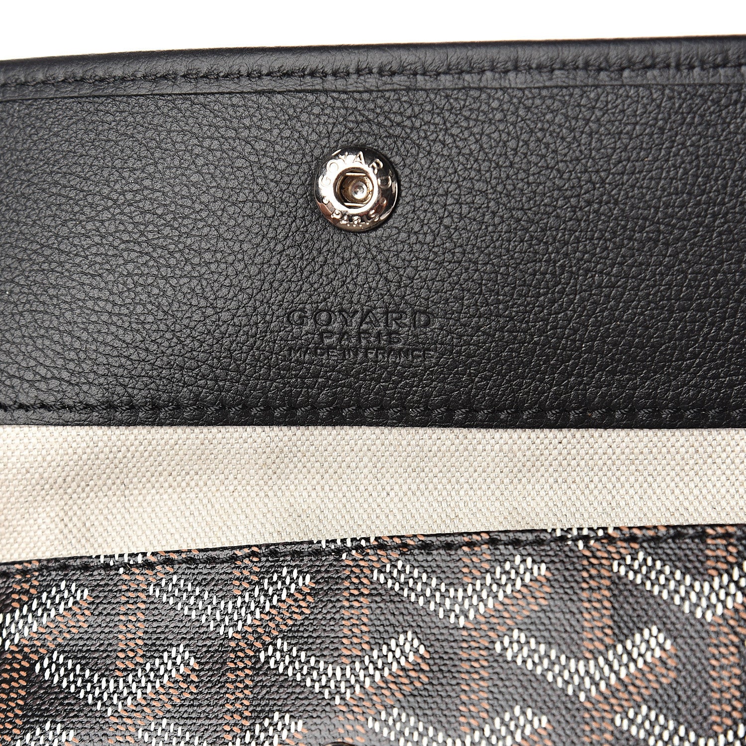 Goyard Goyardine Saint Louis GM Black 5 of 8