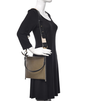 Chloe Smooth Calfskin Medium Roy Clutch Merino Grey 2 of 8