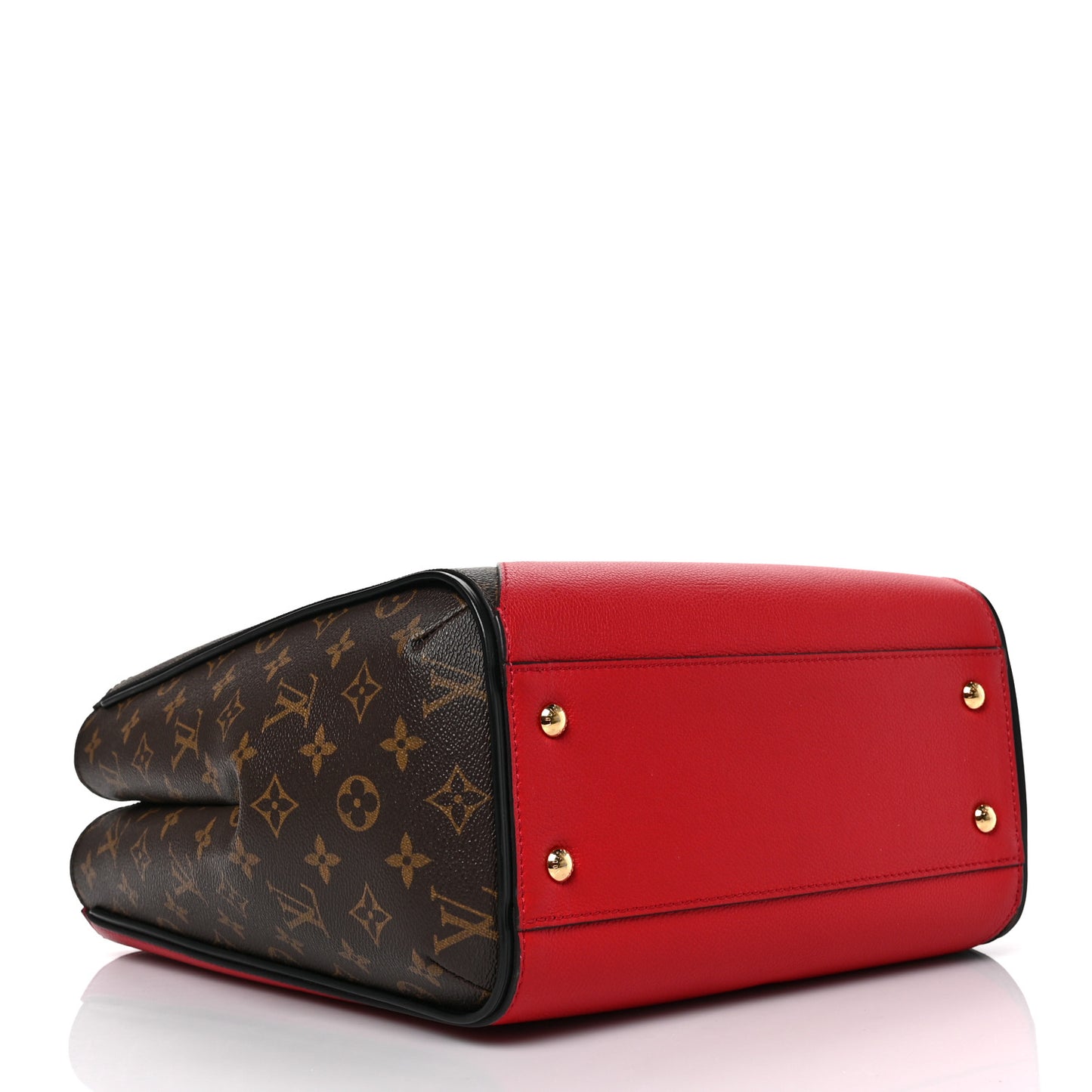 Calfskin Monogram Kimono Tote Cherry
