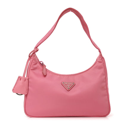 Prada Tessuto Nylon Mini Re-Edition 2000 Bag Begonia 1 of 9
