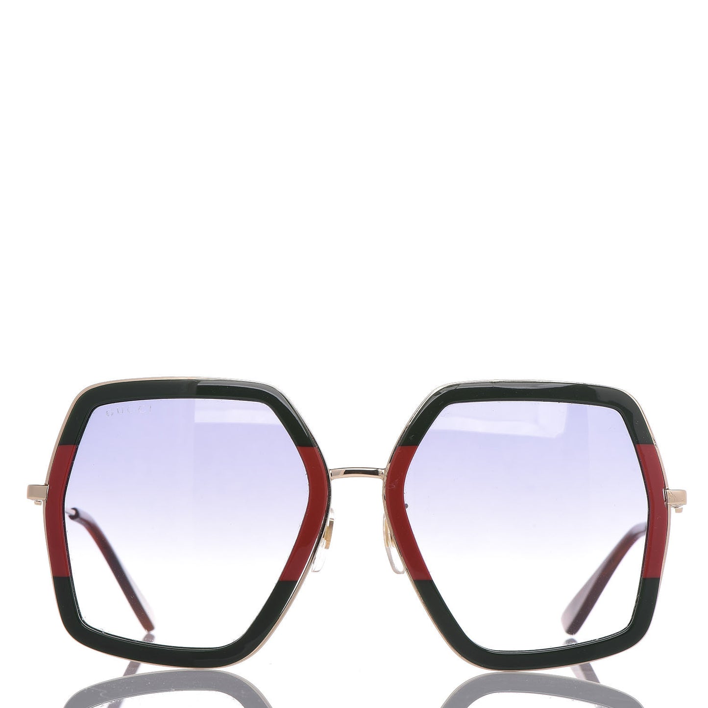 Square Frame Web GG0106S Sunglasses Tortoise