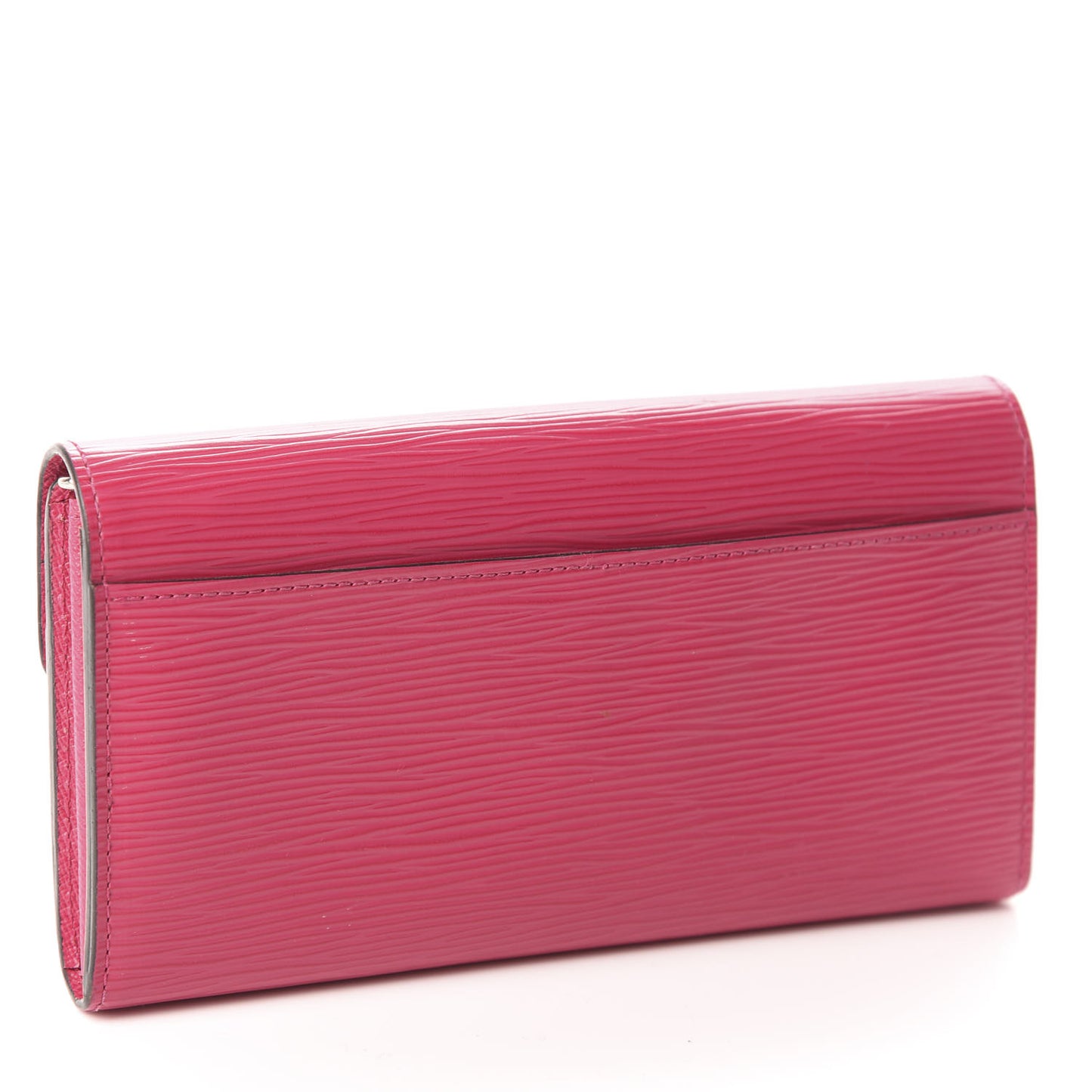 Epi Sarah Wallet NM Hot Pink