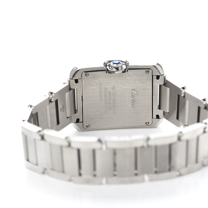Cartier Stainless Steel 23mm Tank Anglaise Quartz Watch 5 of 7