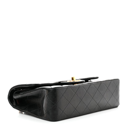 Chanel Lambskin Quilted Small Double Flap Black 4 of 14
