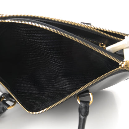 Prada Saffiano Lux Medium Tote Black 7 of 13