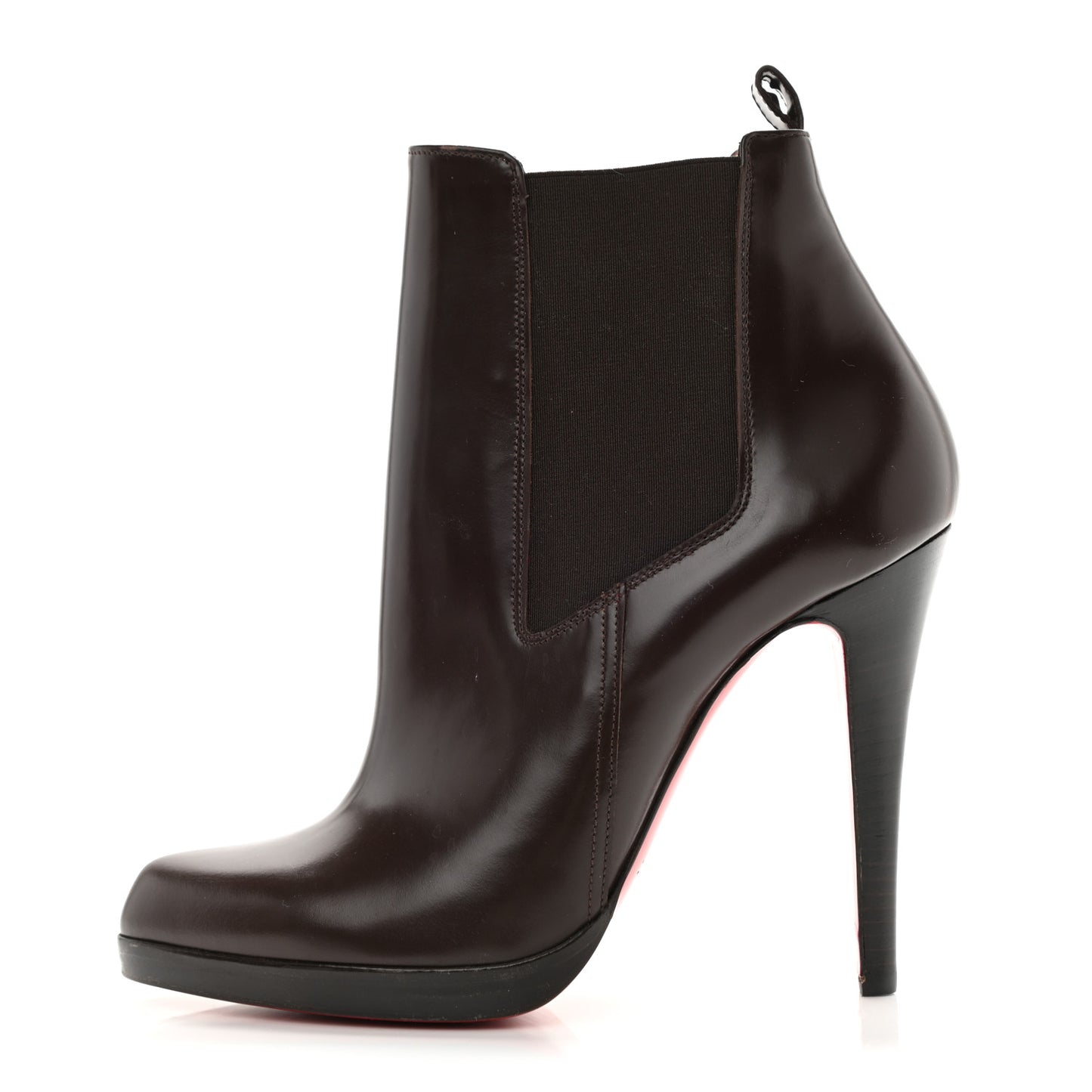 Calfskin Bang Bang 100 Eden Ankle Boots 37 Brown