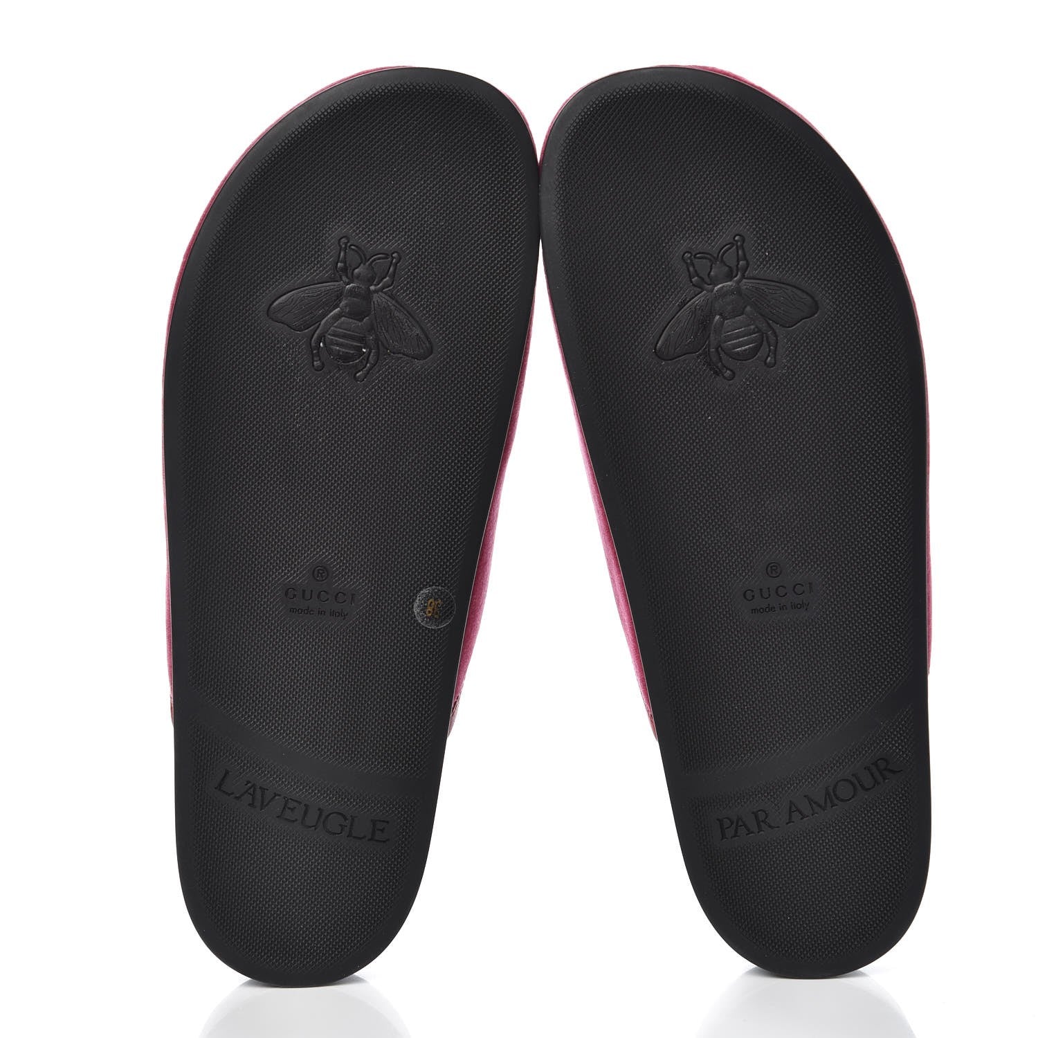 Gucci Softy Velvet Malaga Kid Womens Horsebit River Slippers 38 Light Raspberry Rose 5 of 8