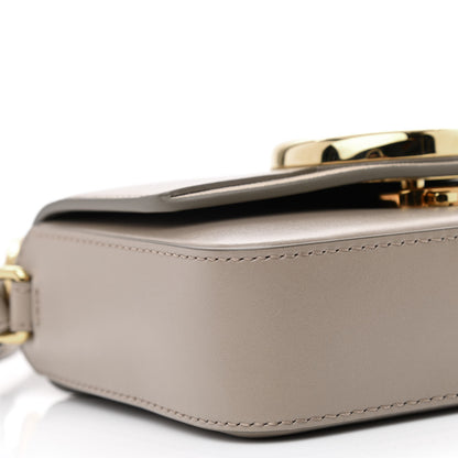 Chloe Shiny Calfskin Suede Mini C Double Carry Motty Grey 9 of 10