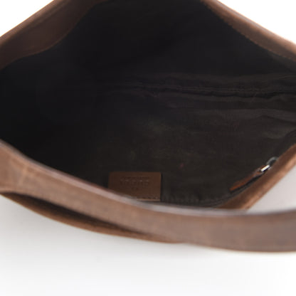 Gucci Monogram Lobster Clasp Jackie O Hobo Brown 5 of 16