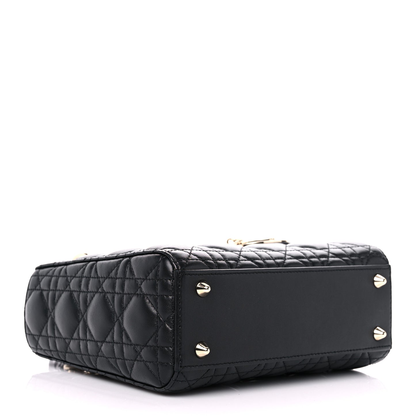 Lambskin Cannage Small My ABCDior Lady Dior Black