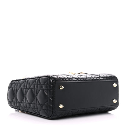 Christian Dior Lambskin Cannage Small My ABCDior Lady Dior Black 5 of 11