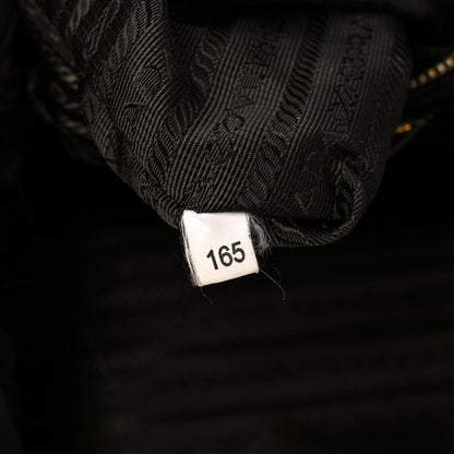 Prada Nylon Jacquard Logo Tote Corda Militaire 7 of 15