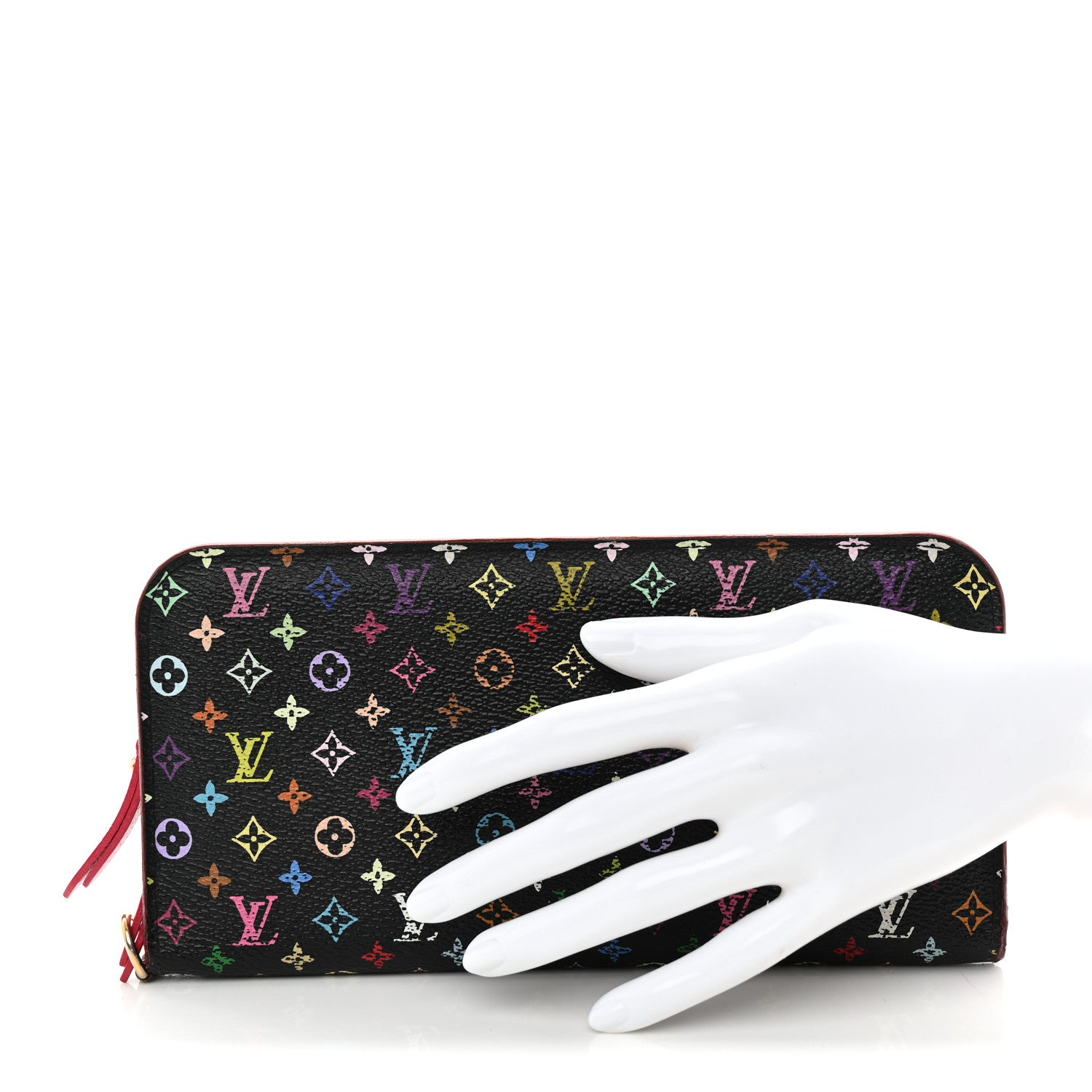 Louis Vuitton Monogram Multicolor Insolite Wallet Black Grenade 2 of 12
