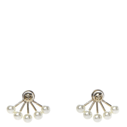 Christian Dior Pearl La Peite Tribale Earrings 1 of 5