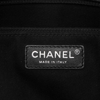 Chanel Grained Calfskin Large Shopping Tote Black 6 of 7