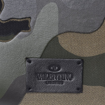 Valentino Garavani Nappa Canvas Camouflage Travel Wallet Multicolor 10 of 10