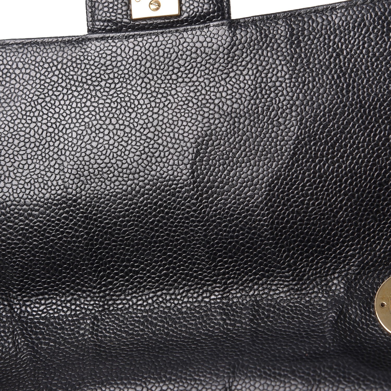 Chanel Caviar Quilted Jumbo Single Flap Black 8 of 12
