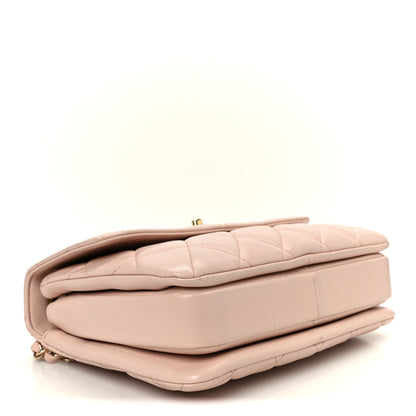 Chanel Lambskin Quilted Small Trendy CC Flap Dual Handle Bag Light Pink 4 of 15
