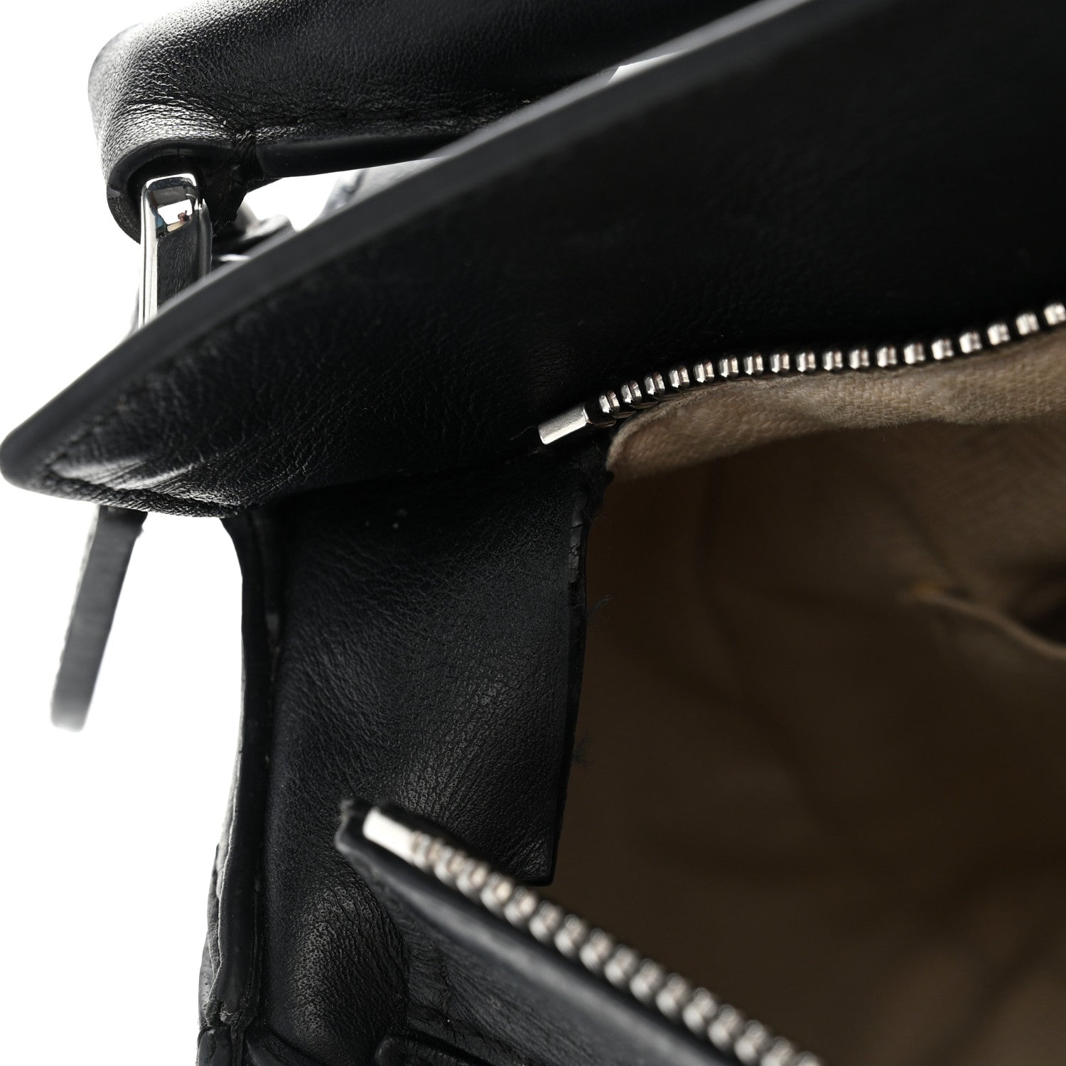 Loewe Calfskin Medium Puzzle Bag Black 10 of 11