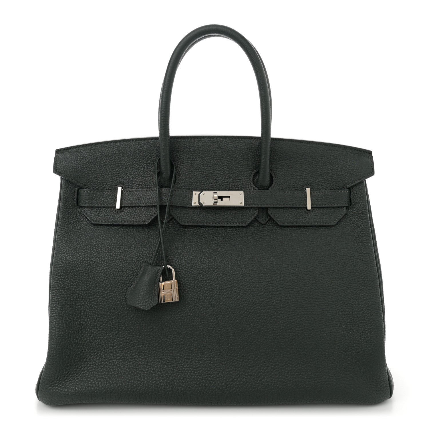 Hermes Togo Birkin 35 Vert Fonce 1 of 10