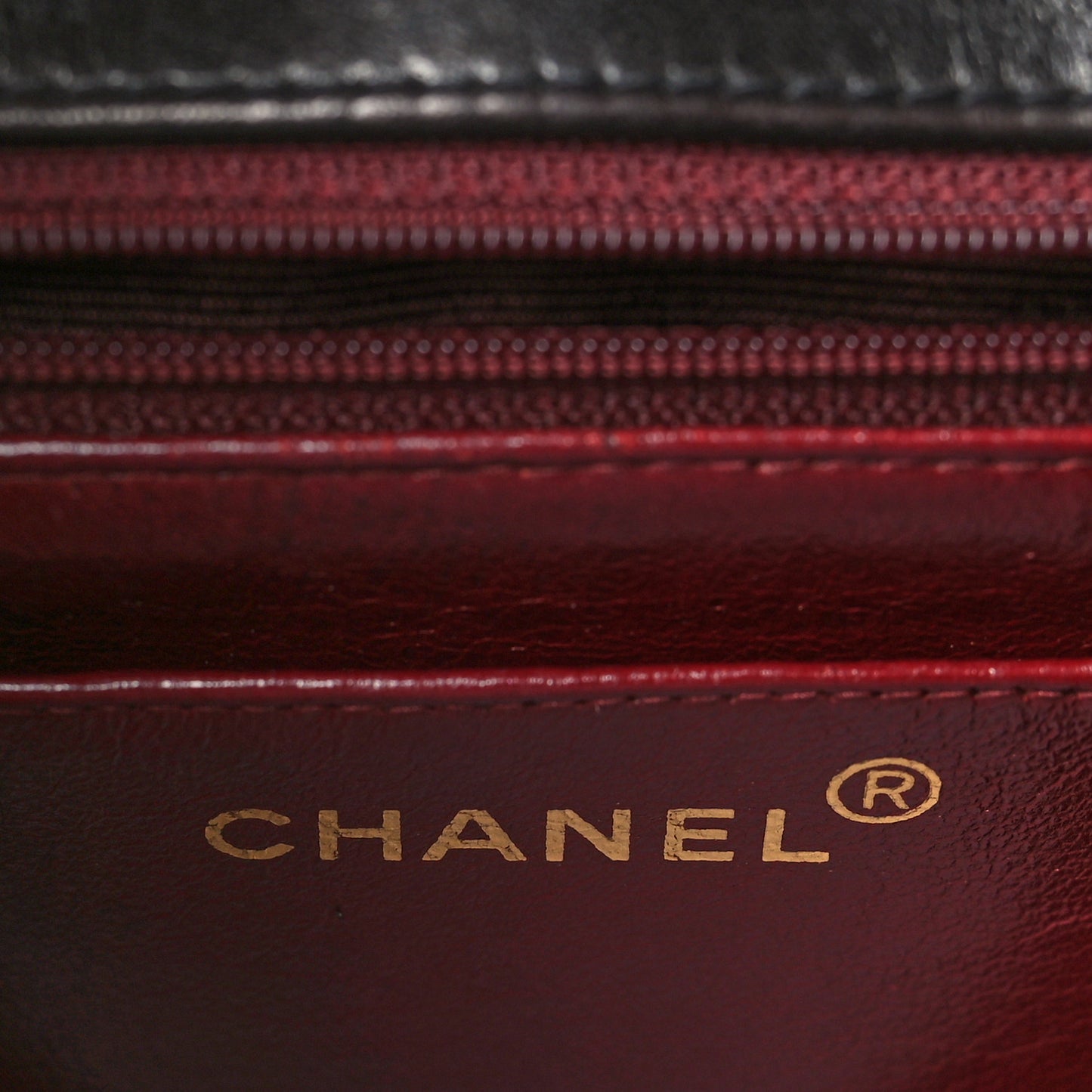 Lambskin Quilted Medium Single Flap Black