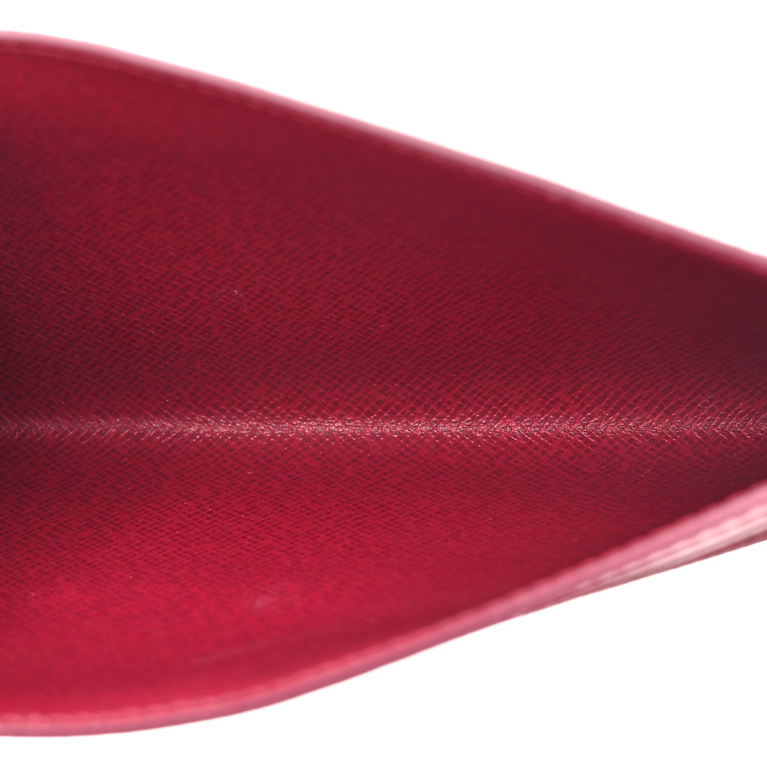 Louis Vuitton Calfskin Felicie Card Holder Insert Fuchsia 5 of 10