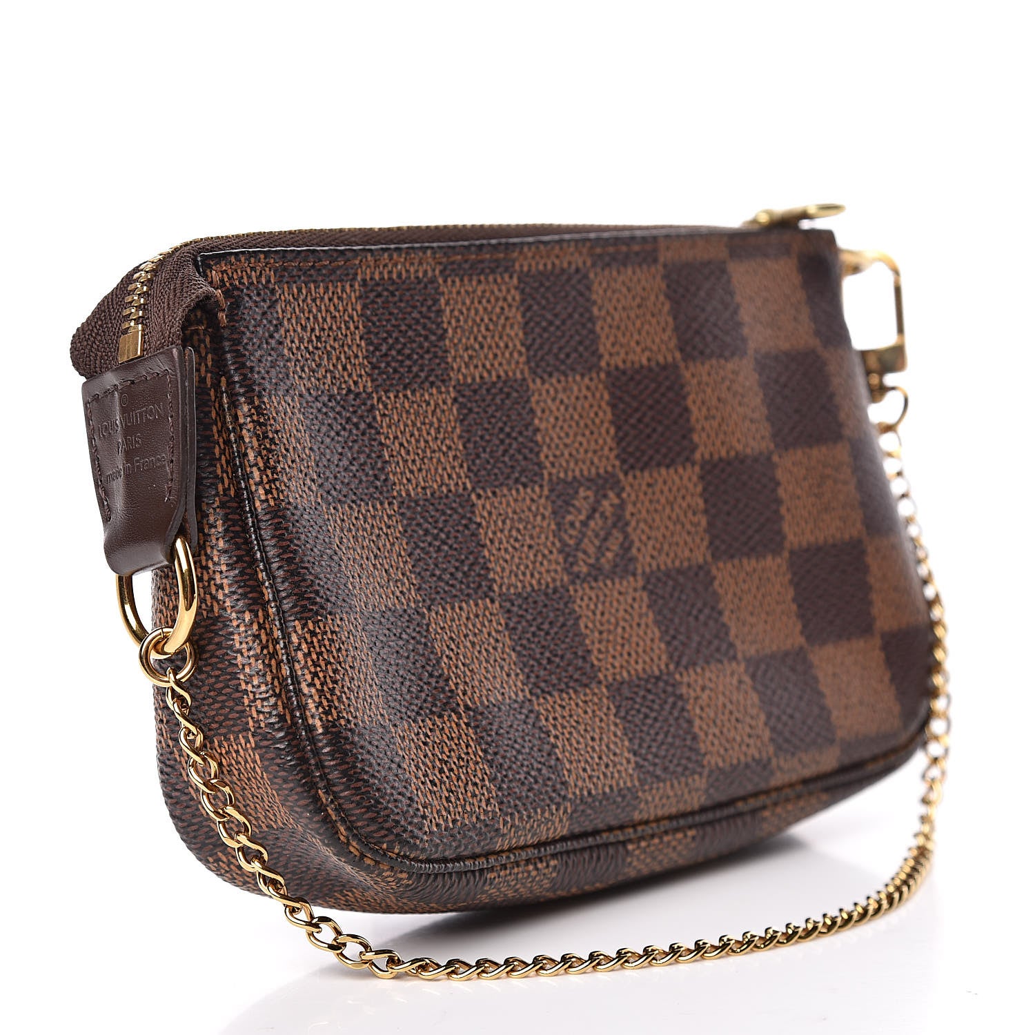 Louis Vuitton Damier Ebene Mini Pochette Accessories 3 of 8