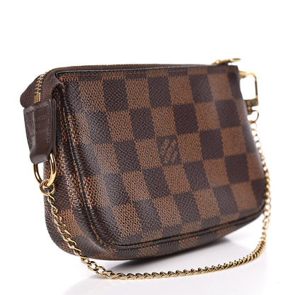Louis Vuitton Damier Ebene Mini Pochette Accessories 3 of 8