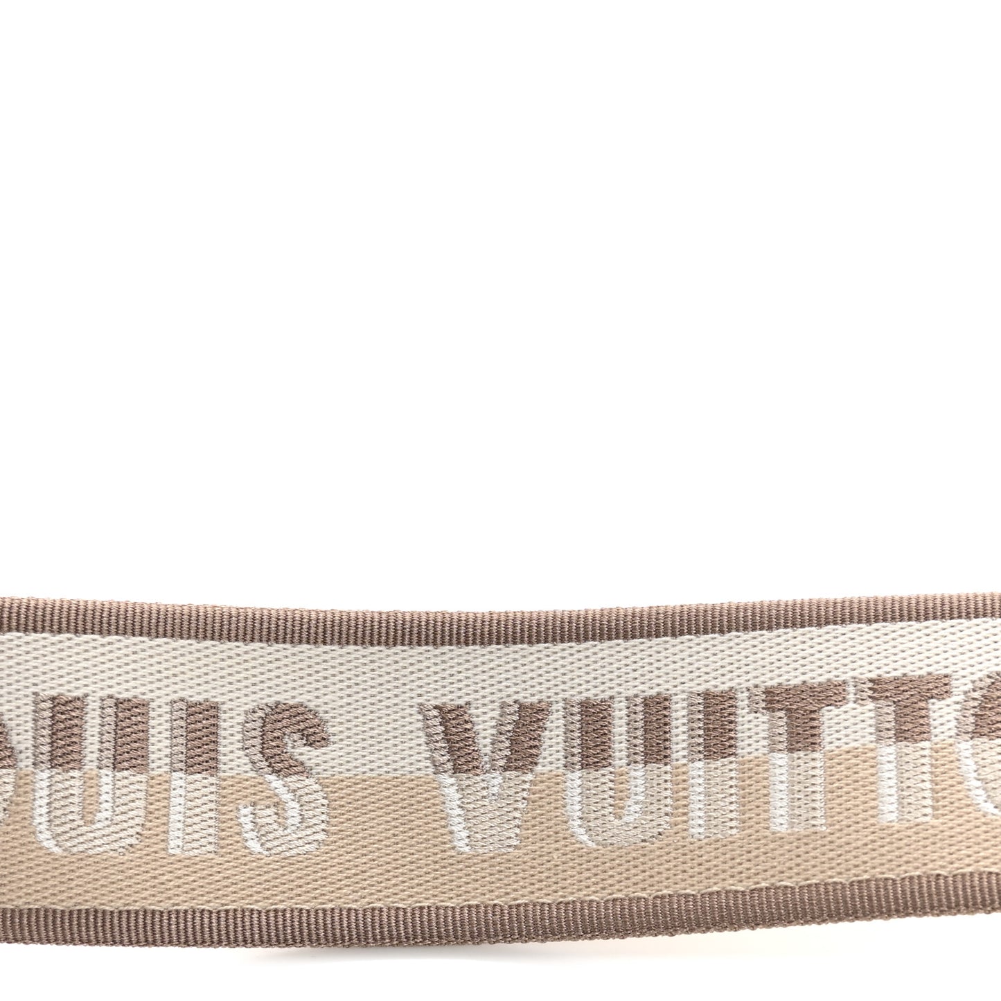 Jacquard Speedy Bandouliere 20 Shoulder Strap Beige Brown